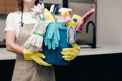 Cleaning supplies for Dorset end of tenancy cleaning