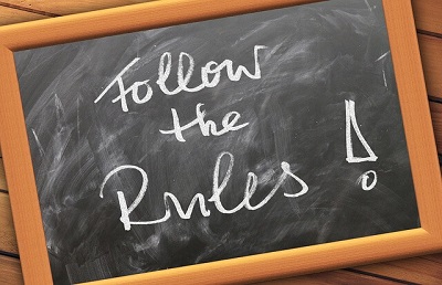 Upholstery cleaning rules